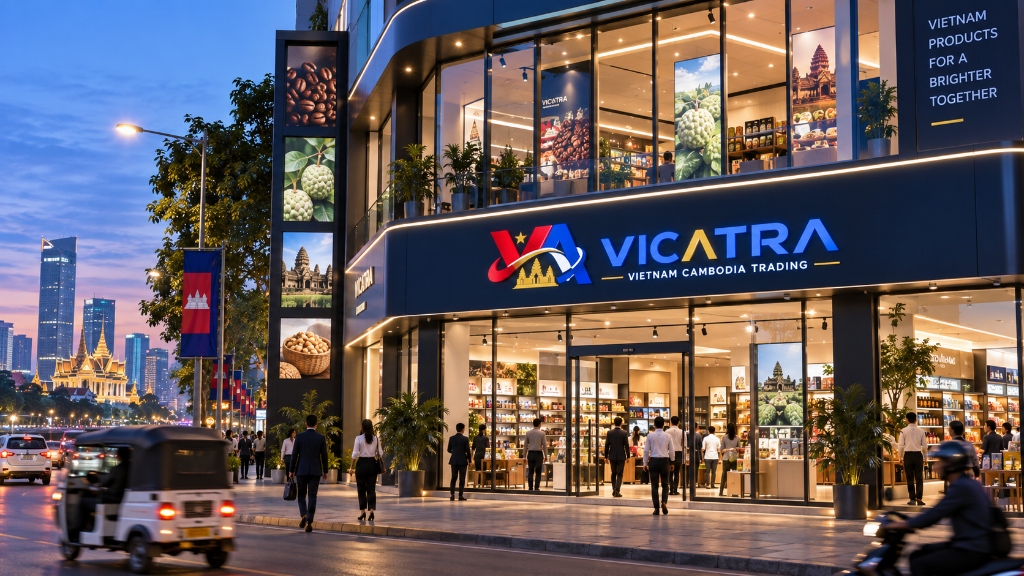 Showroom VICATRA tại Phnom Penh